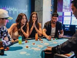 Live dealer with players placing bets in real time